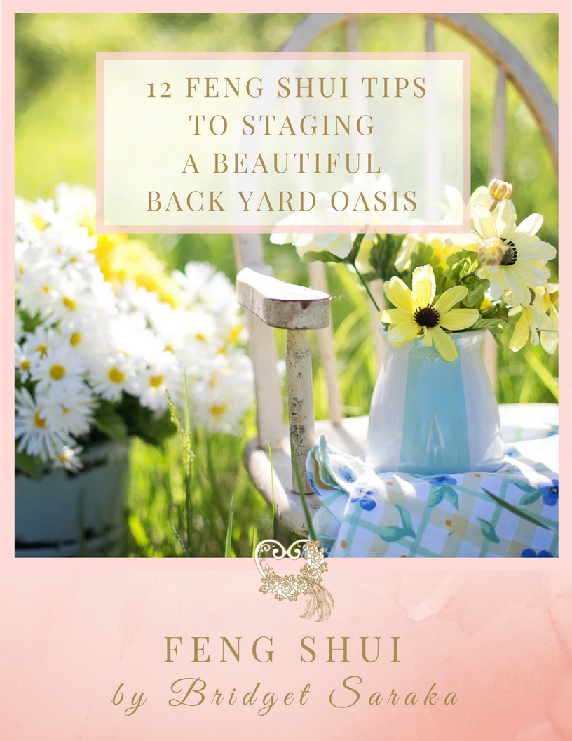 12 Feng Shui Tips to Staging a Beautiful Back Yard Oasis
