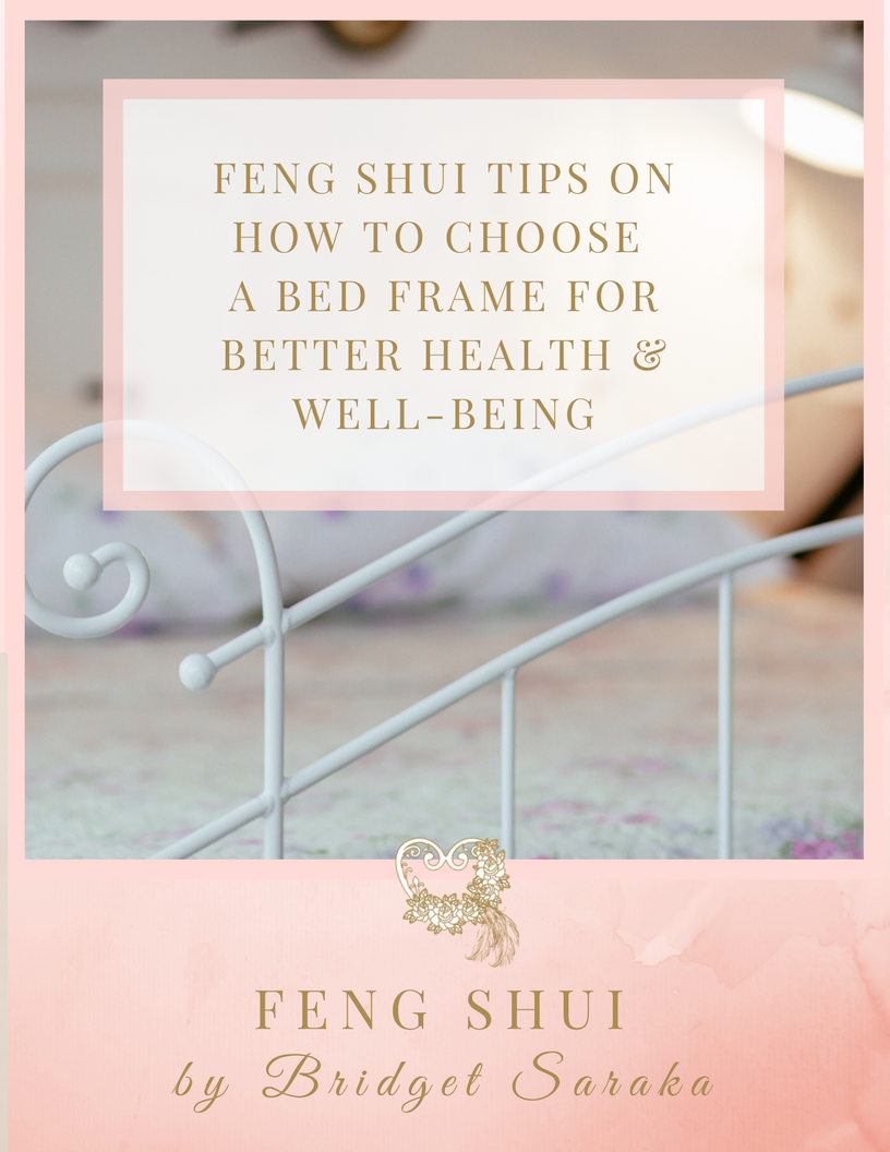 Feng Shui tips on How to Choose a Bed Frame for Better Health & Well-Being