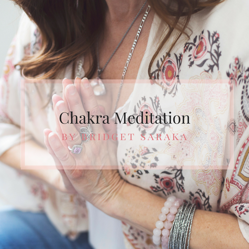 Chakra Meditation Audio by Bridget Saraka